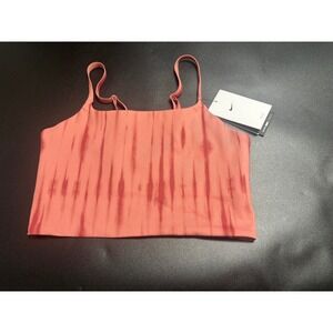 Nike NEW Women's Light Support Padded Sports‎ Bra Canyon Pink Size Medium